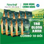 Combo 10 Gói Trà Olong Xanh Cao Cấp Newtea 5000g - Pha Olong Long Nhãn, Olong Sữa