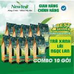 Combo 10 Gói Trà Xanh Lài Ngọc Lan Cao Cấp Newtea 5000gr - Chuyên Pha Trà Chanh, Trà Tắc
