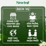 Combo 2 Gói Trà Olong Lài Cao Cấp Newtea 1000g - Pha Trà Sữa Cốm, Olong Nhài Sữa Phê La, Trà Trái Cây