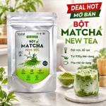 Bột Matcha Newtea 100g - Bột Trà Xanh Nguyên Chất Pha Matcha Latte, Làm Bánh, Pha Chế Đồ Uống, Mứt Trà Xanh