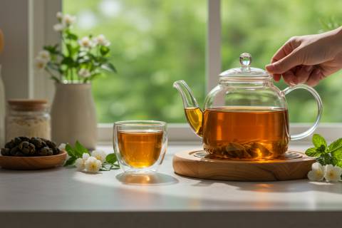 Cách Pha Trà Ô Long Xanh Hiệu Quả Ngay Tại Nhà