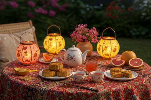 Mùa Trung Thu – Uống Trà Gì Ăn Bánh Là Hợp Vị?