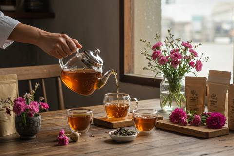 Trà pha máy vs. trà thủ công – chọn cách nào cho quán mới?