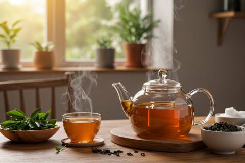 Hướng Dẫn Pha Trà Olong Sữa Đơn Giản Tại Nhà, Hiệu Quả Bất Ngờ