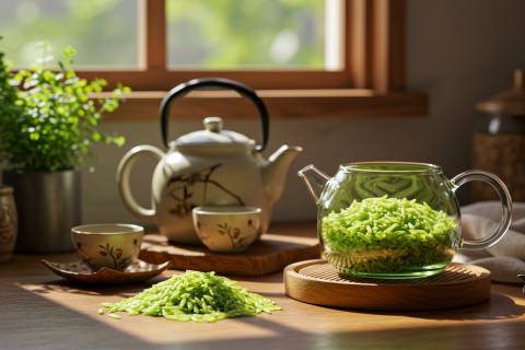 Cách Pha Trà Oolong Cốm Đơn Giản Hiệu Quả Tại Nhà