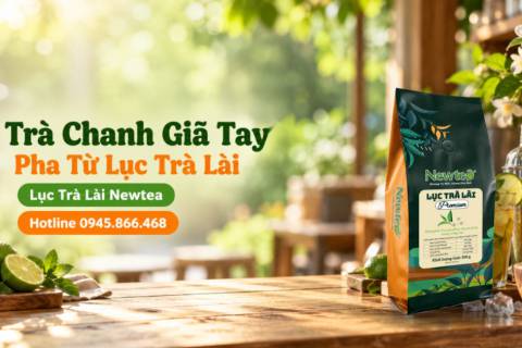 Trà Chanh Giã Tay: Cách Pha Từ Lục Trà Lài Newtea