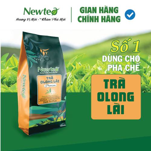 Trà Oolong Lài Cao Cấp Newtea 500g - Pha Trà Sữa Cốm, Oolong Nhài Sữa Phê La, Trà Trái Cây