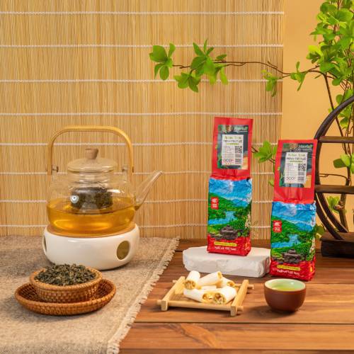 Nõn trà Minh Trí Tuệ Newtea 100G, Đặc sản Trà xanh Thái Nguyên, Trà Móc câu Cao cấp