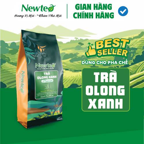 Trà Olong Xanh Cao Cấp Newtea 500g - Pha Olong Long Nhãn, Olong Sữa