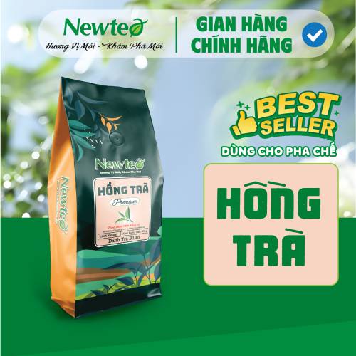 Hồng Trà Cao Cấp Newtea Gói 500gr - Chuyên Pha Chế Hồng Trà Long Nhãn, Trà Sữa, Hồng Trà Cam Xí Muội