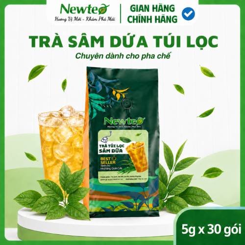 TRÀ SÂM DỨA TÚI LỌC Cao Cấp Newtea 150g (30 Gói)