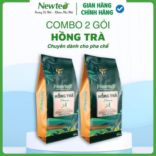 Combo 2 Gói Hồng Trà Cao Cấp Newtea Gói 1000gr - Chuyên Pha Chế Hồng Trà Long Nhãn, Trà Sữa, Hồng Trà Cam Xí Muội