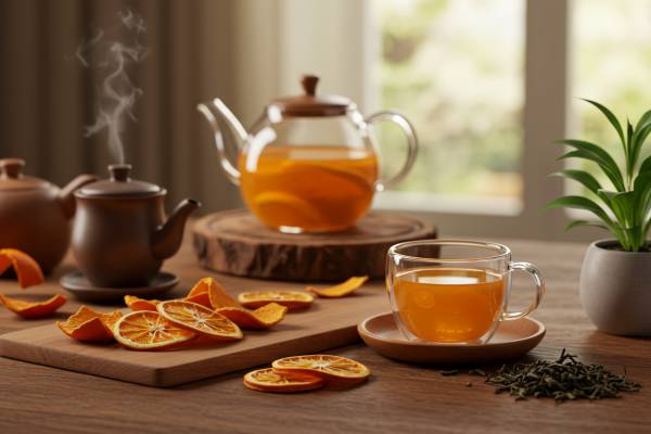 Cách Pha Trà Quýt Ngon Tại Nhà – Hương Thơm Tự Nhiên, Dễ Làm