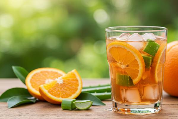 Cách Pha Lục Trà Cam Nha Đam Đơn Giản Và Hiệu Quả Tại Nhà