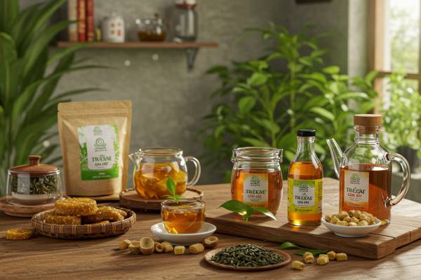 Đường Mía và Syrup: Loại Nào Hợp Pha Trà Hơn?