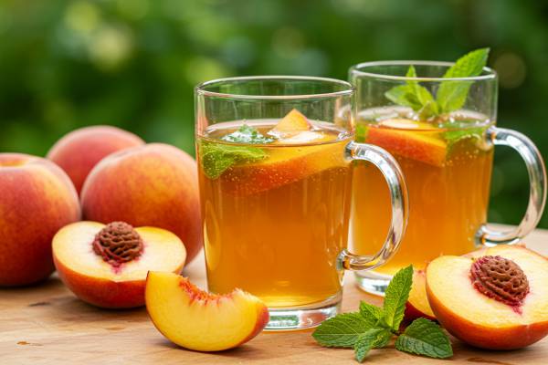 Tự Làm Trà Đào Đỏ Tươi Mát Tại Nhà Đúng Cách Chuẩn Quán