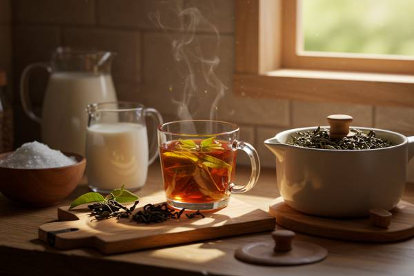 Cách nấu trà sữa tại nhà không cần bột béo: Hiệu quả, thơm ngon