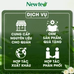 Combo 10 Gói Trà Olong Xanh Cao Cấp Newtea 5000g - Pha Olong Long Nhãn, Olong Sữa