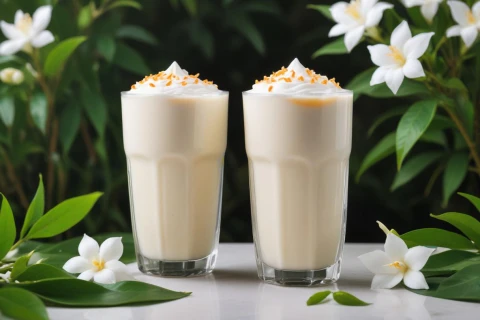 Cách pha trà sữa lài tại nhà thơm ngon như ngoài tiệm