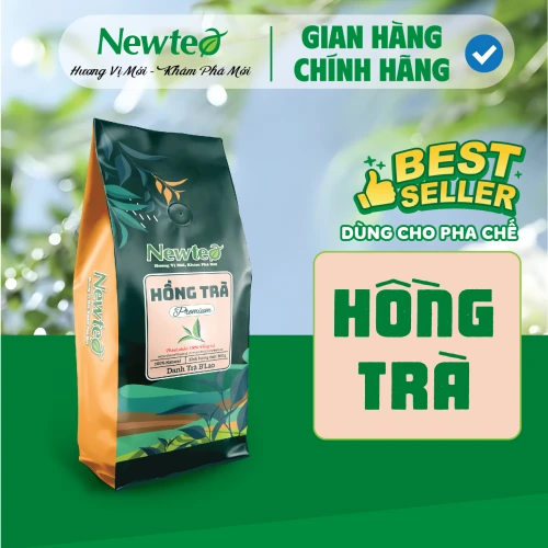 Hồng Trà Cao Cấp Newtea Gói 500gr - Chuyên Pha Chế Hồng Trà Long Nhãn, Trà Sữa, Hồng Trà Cam Xí Muội