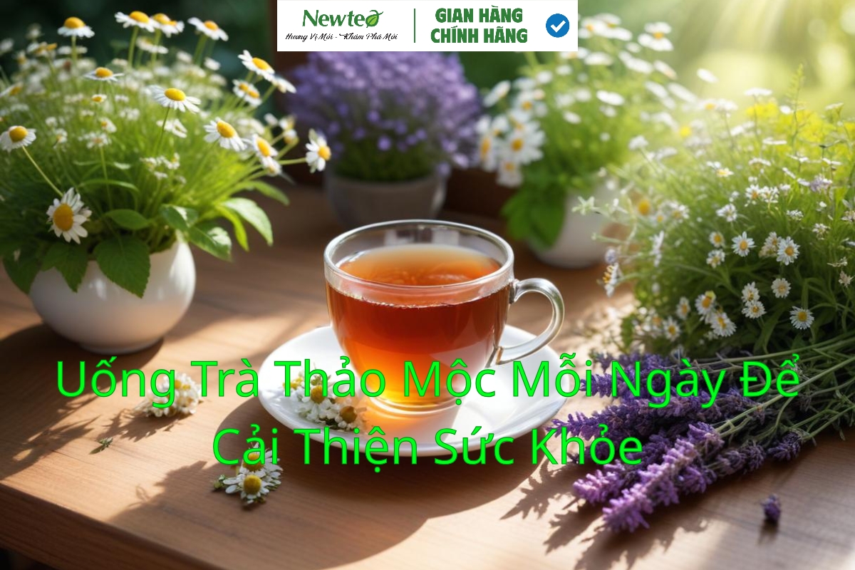 Uống Trà Thảo Mộc Mỗi Ngày Để Cải Thiện Sức Khỏe
