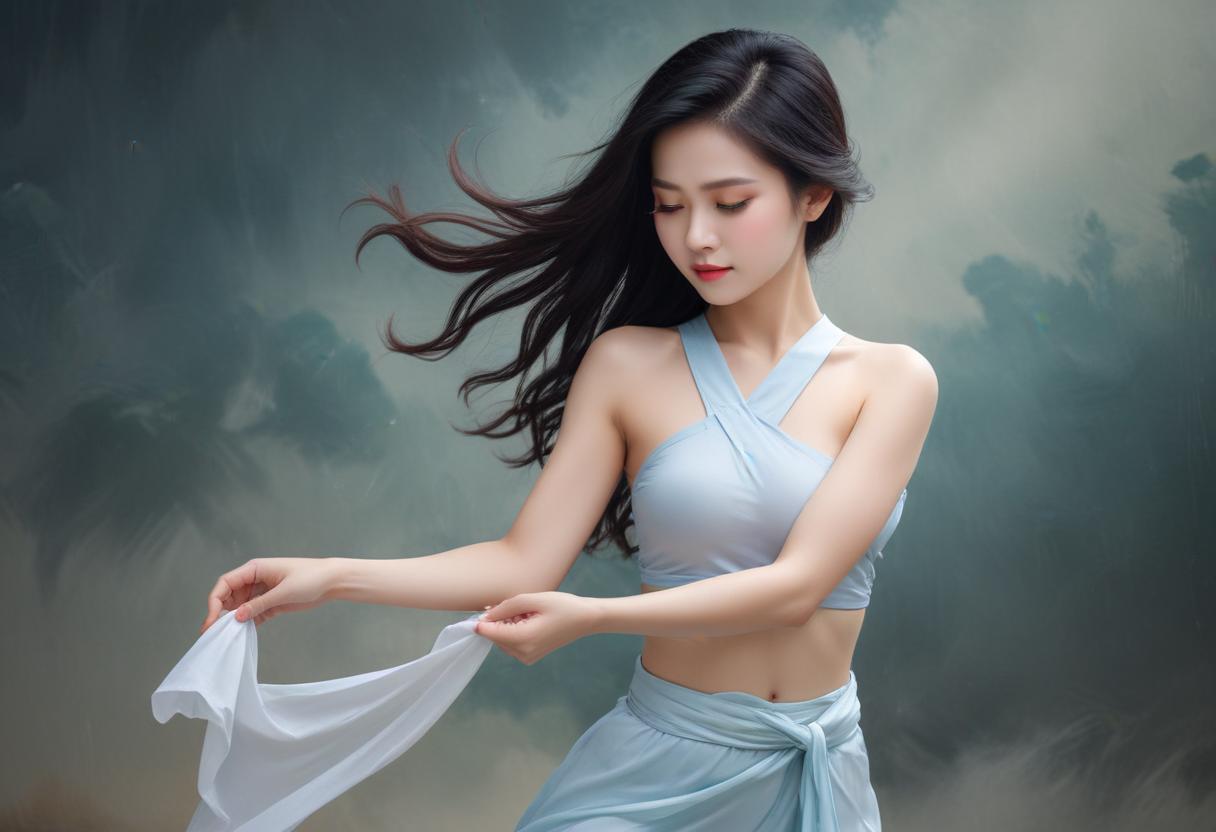 Người phụ nữ thưởng thức trà thảo mộc, tạo cảm giác thư giãn và cân bằng sức khỏe.