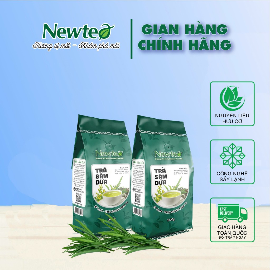 Combo 2 Gói Trà Sâm Dứa Cao Cấp Newtea 600G