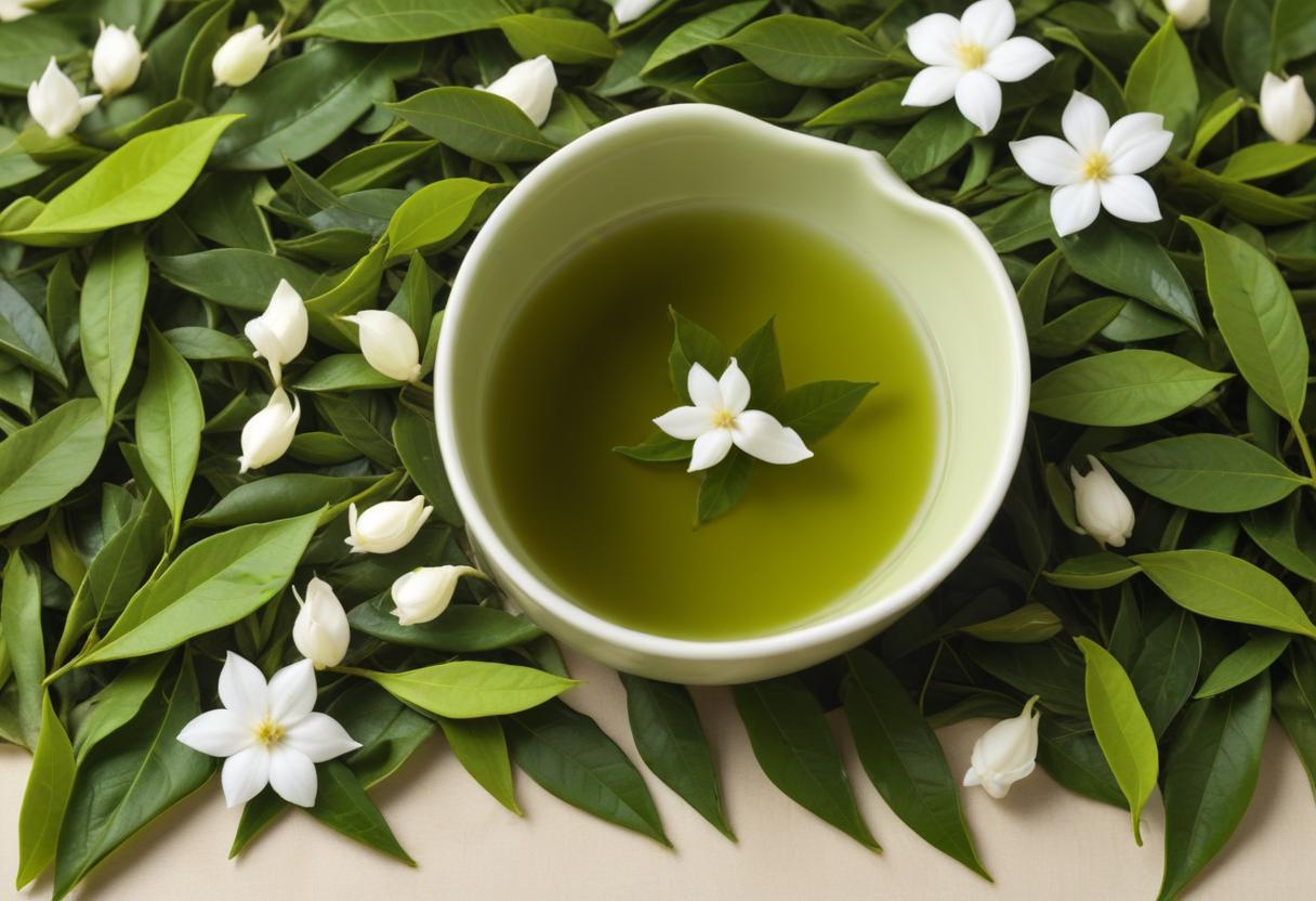 Trà lài - sự kết hợp tuyệt vời giữa trà xanh và hoa lài tươi