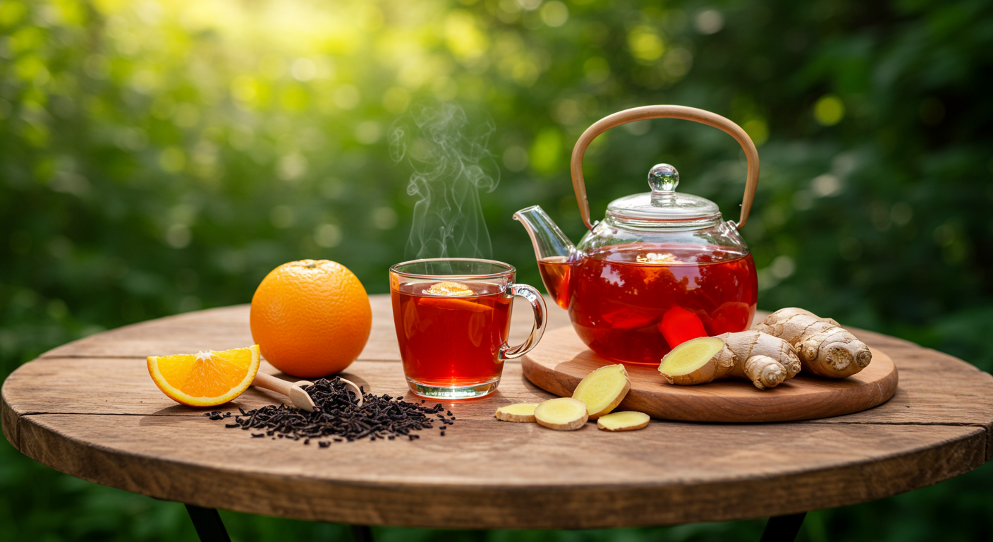 Khám phá vẻ đẹp của một tách hồng trà ấm nóng bên cạnh thiên nhiên, mang đến trải nghiệm thỏa mãn cả về tinh thần và sức khỏe.