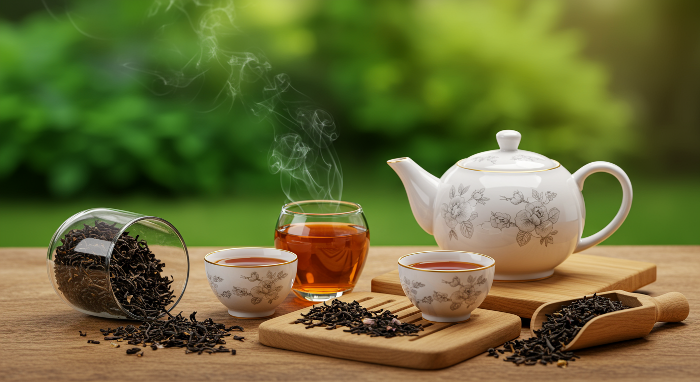 Bí quyết pha hồng trà đúng chuẩn mang đến hương vị đậm đà và sự tỉnh táo cho người thưởng thức.