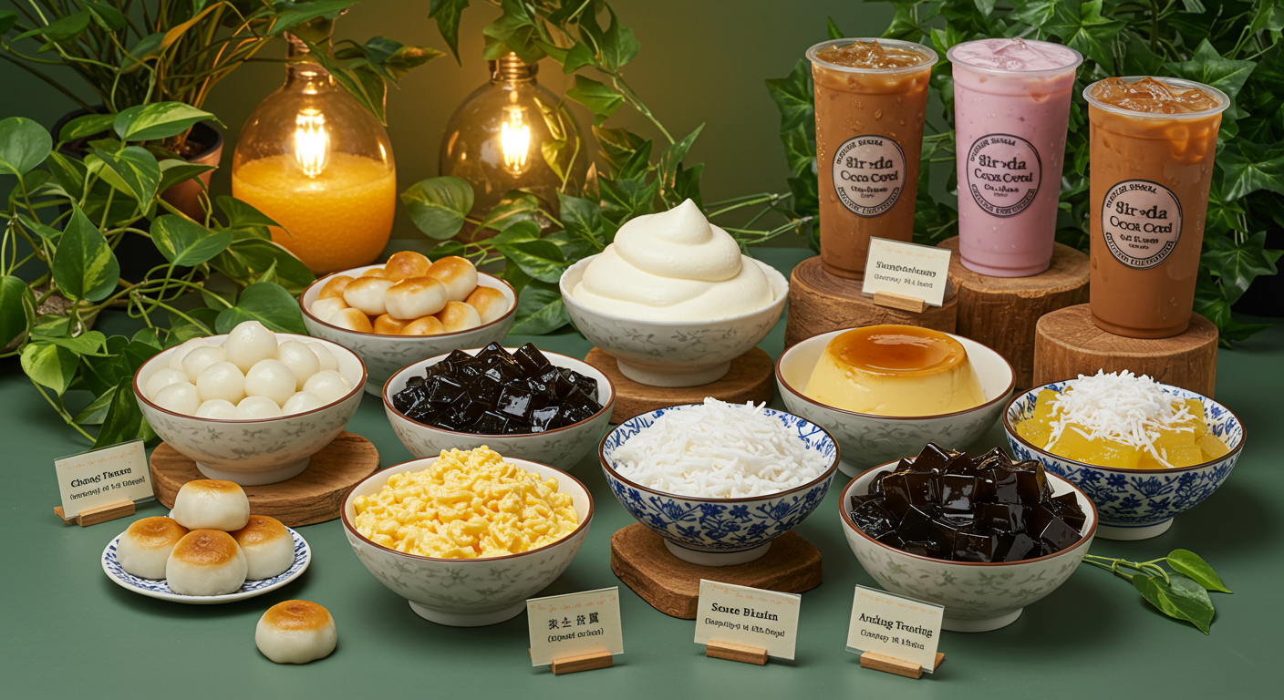 Top 10 loại topping lạ cho trà sữa khiến khách bất ngờ