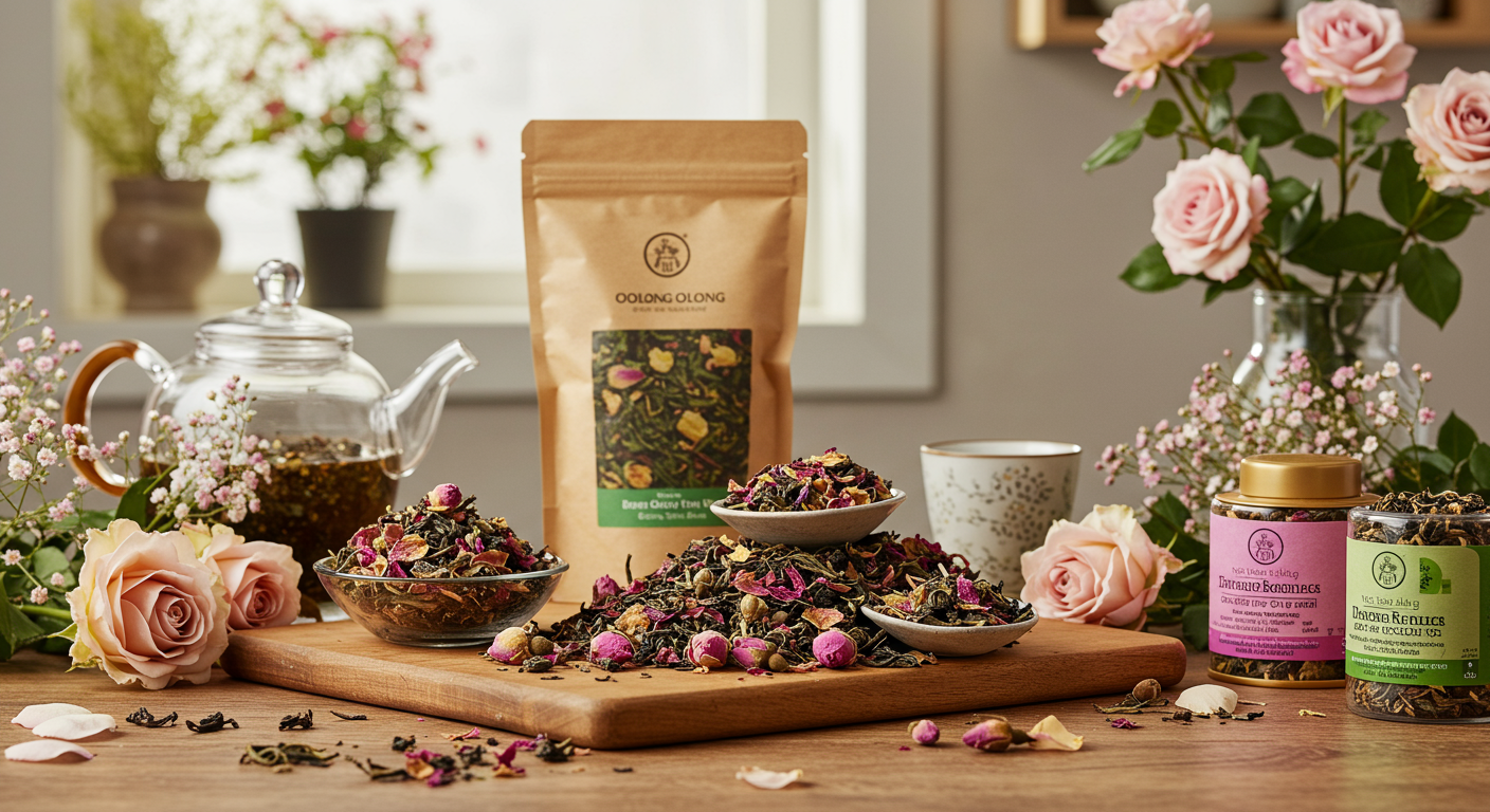 Cách pha chế Oolong Hoa Hồng – Thức uống thơm ngon, lạ miệng