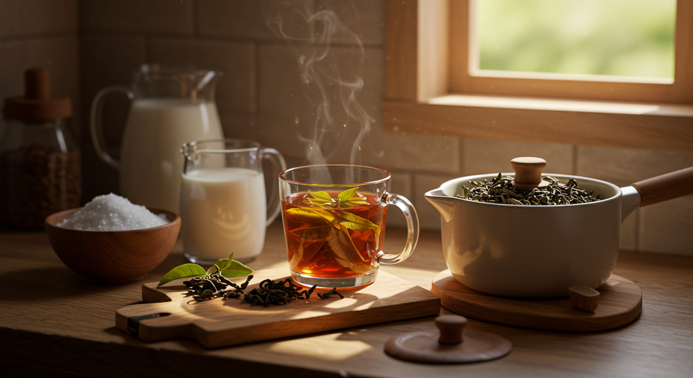 Cách nấu trà sữa tại nhà không cần bột béo: Hiệu quả, thơm ngon