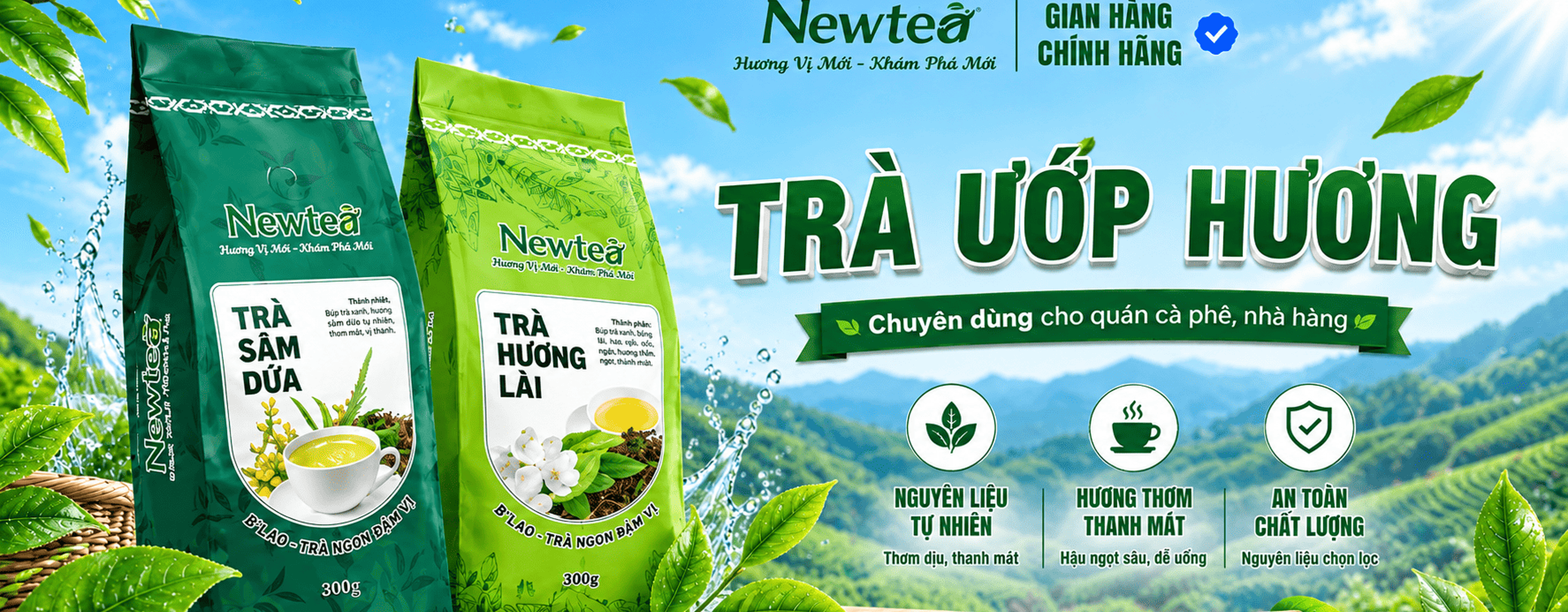 Trà ướp hương, Trà Sâm Dứa, Trà Hương Lài