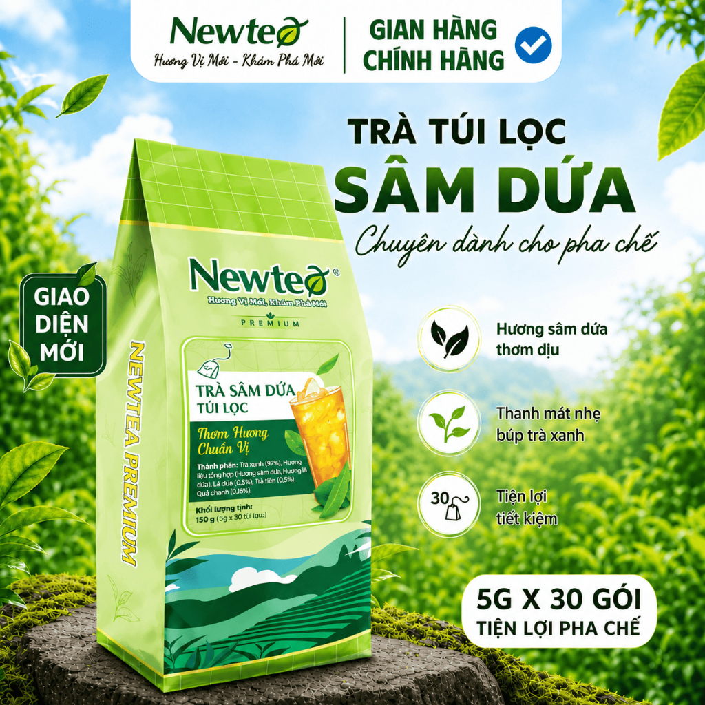 Trà Sâm Dứa túi lọc Newtea
