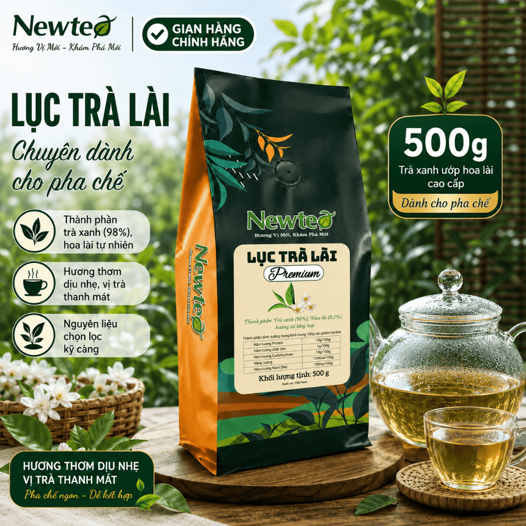 Lục Trà Lài Newtea 500g