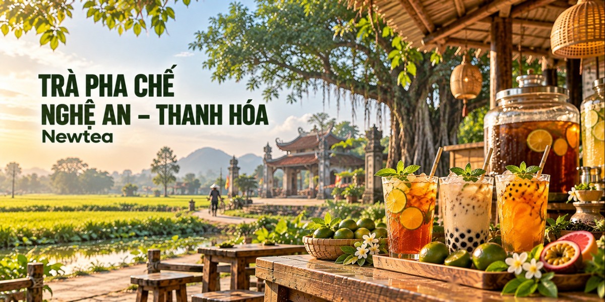 Trà Pha Chế Nghệ An, Thanh Hóa: Thực Đơn Gọn 4 Món